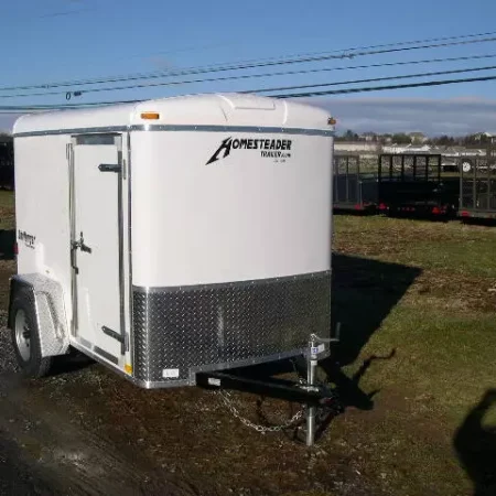 Homesteader 5 x 8 Enclosed Trailer Single - Image 7