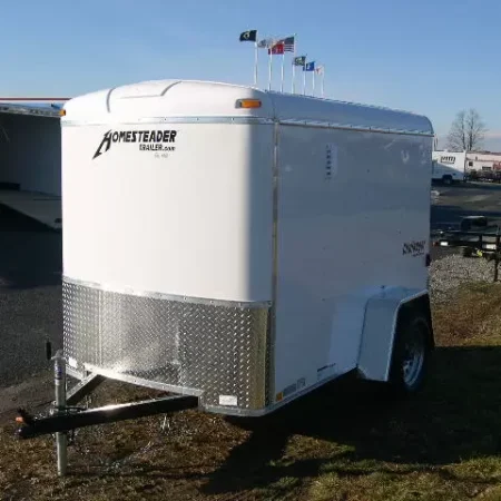 Homesteader 5 x 8 Enclosed Trailer Single - Image 9