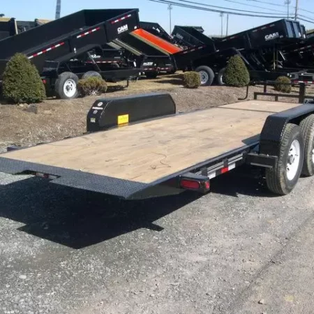 Big Tex 7 x 22 Equipment Trailer Split Tilt Deck - Image 4