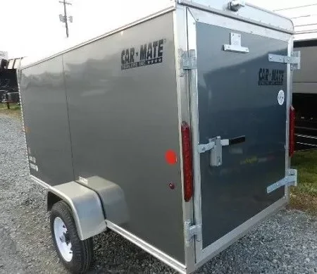 Car Mate 4 x 8.5 Enclosed Cargo Trailer Screwless - Image 4