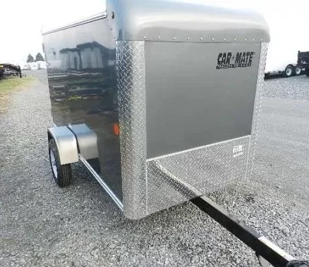 Car Mate 4 x 8.5 Enclosed Cargo Trailer Screwless - Image 6